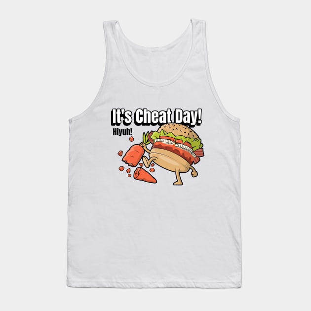 It's Cheat Day! Tank Top by Hush-Hush Gear™